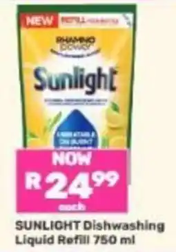 Game Sunlight Dishwashing Liquid Refill offer