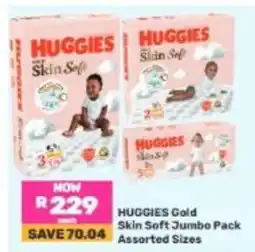 Game HUGGIES Gold Skin Soft Jumbo Pack Assorted offer