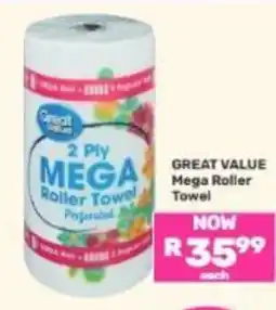 Game Great Value Mega Roller Towel offer