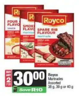 Spar Royco Marinades Assorted offer