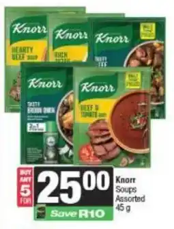Spar Knorr Soups Assorted offer