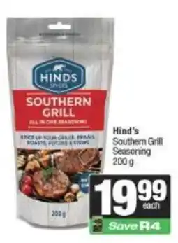 Spar Hind's Southern Grill Seasoning offer