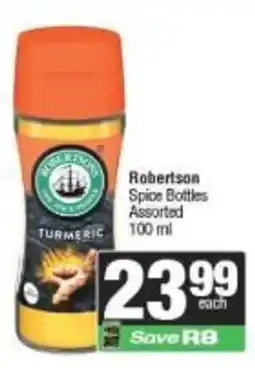 Spar Robertson Spice Bottles Assorted offer