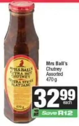 Spar Mrs Ball's Chutney Assorted offer