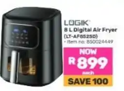 Game LOGIK 8 L Digital Air Fryer offer