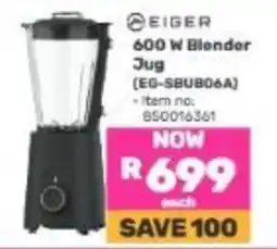 Game EIGER 600 W Blender Jug offer