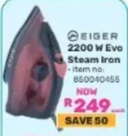 Game Eiger 2200 W Evo Steam Iron offer