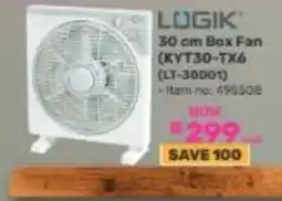 Game LOGIK 30 cm Box Fan offer