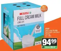 Spar SPAR Full Cream Milk offer