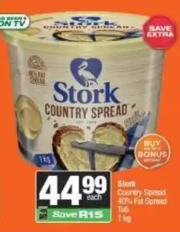 Spar Stork Country Spread offer