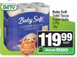 Spar Baby Soft Toilet Tissue offer