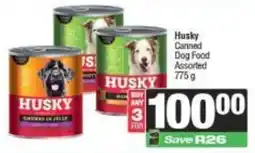 Spar Husky Canned Dog Food Assorted offer