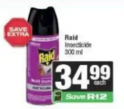 Spar Raid Insecticide offer