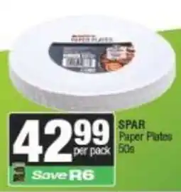 Spar SPAR Paper Plates offer