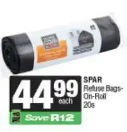 Spar SPAR Refuse Bags-On-Roll offer