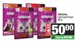 Spar Whiskas Cat Food Pouch offer