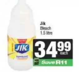 Spar Jik Bleach offer