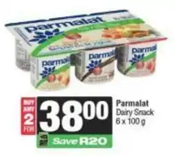 Spar Parmalat Dairy Snack offer
