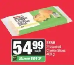 Spar SPAR Processed Cheese Slices offer