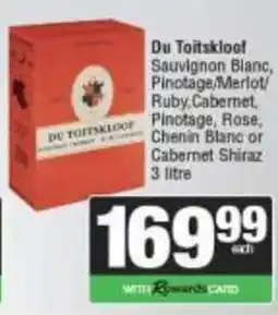 Spar Du Toitskloof offer