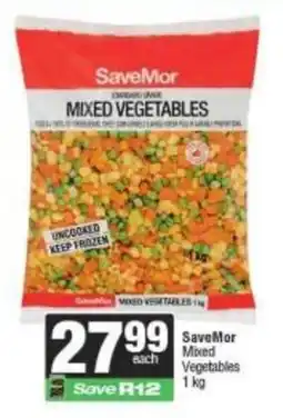 Spar SaveMor Mixed Vegetables offer