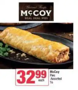 Spar McCoy Pies Assorted offer