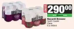 Spar Bacardi Breezer Spirit Cooler offer