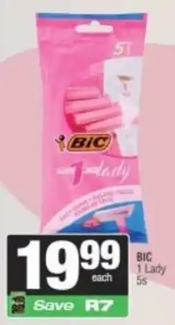 Spar BIC 1 Lady offer