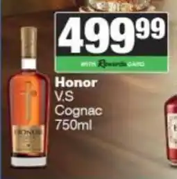Spar Honor V.S Cognac offer