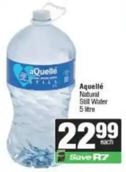 Spar aQuellé Natural Still Water offer