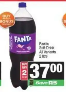 Spar Fanta Soft Drink offer