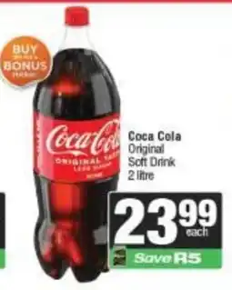 Spar Coca Cola Original Soft Drink offer