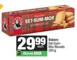 Spar Bakers Eet-Sum-Mor Biscuits offer