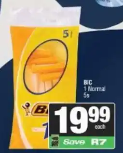Spar BIC Normal offer