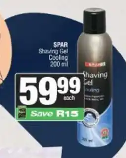 Spar SPAR Shaving Gel Cooling offer