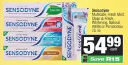 Spar Sensodyne Multicare offer