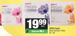 Spar SPAR Petals Maxi Sanitary Pads offer