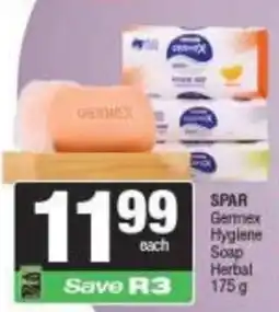 Spar SPAR Germex Hygiene Soap Herbal offer