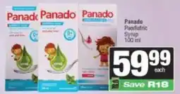 Spar Panado Paediatric Syrup offer