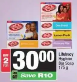 Spar Lifebuoy Hygiene Bar Soap offer