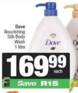 Spar Dove Nourishing Silk Body Wash offer