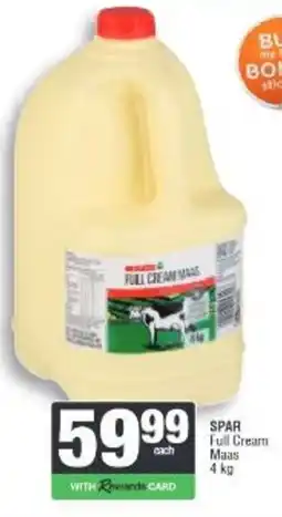 Spar Full Cream Maas offer