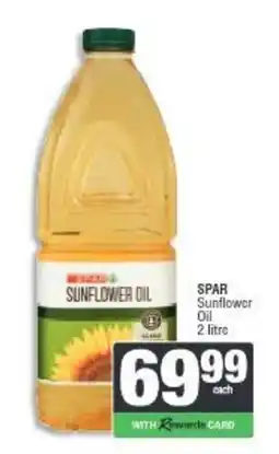 Spar SUNFLOWER OIL offer