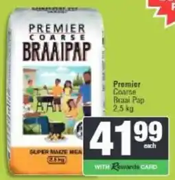 Spar Premier Coarse Braaipap offer