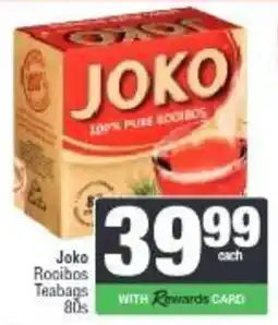 Spar Joko Rocibos Teabags offer