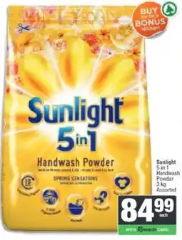 Spar Sunlight 5 in 1 Handwash Powder Assorted offer