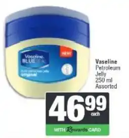 Spar Vaseline Petroleum Jelly Assorted offer