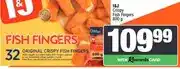 Spar I&J Crispy Fish Fingers 800 g offer