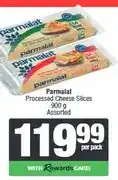 Spar Parmalat Processed Cheese Slices 900 g Assorted offer