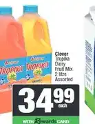 Spar Clover Tropika Dairy Fruit Mix 2 litre Assorted offer